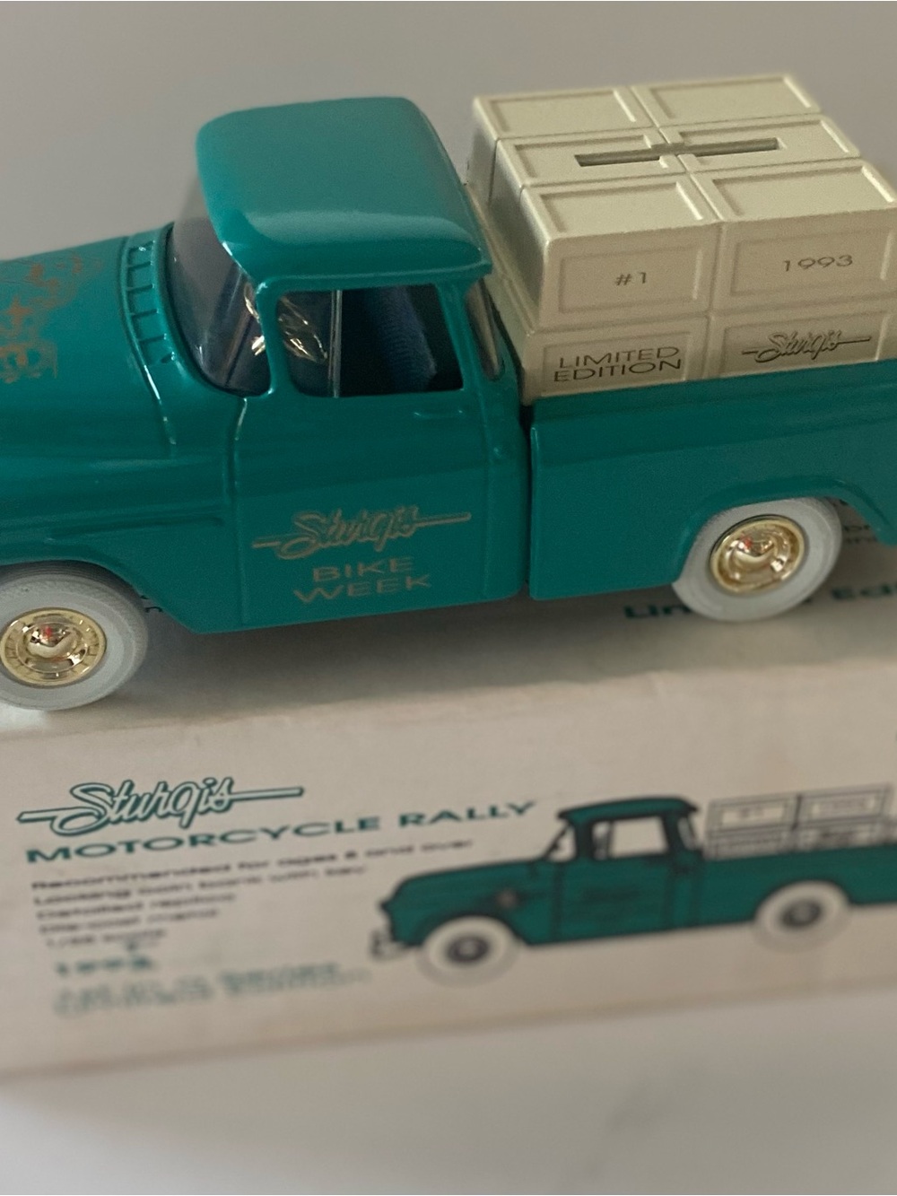 Sturgis Bike Week Limited Edition Teal Toy Truck
